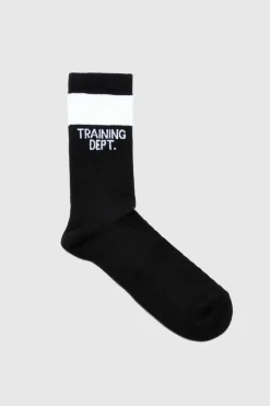 Sale boohooMAN Active Training Dept Cushioned Crew 3 Pack Socks multi