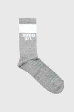 Sale boohooMAN Active Training Dept Cushioned Crew 3 Pack Socks multi