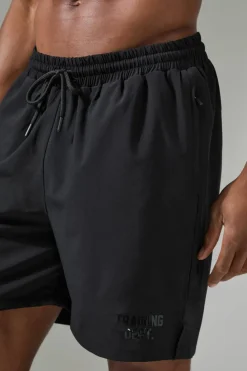 Clearance boohooMAN Active Training Dept.5inch Hybrid Regular Fit Swim Shorts black