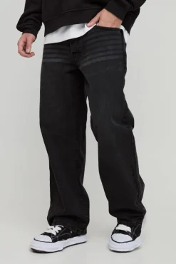 Best Sale boohooMAN Baggy Fit Jeans washed black