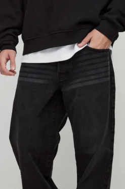 Best Sale boohooMAN Baggy Fit Jeans washed black