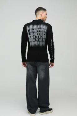 Shop boohooMAN Baggy Fit Rigid Gusset Panel Jeans charcoal