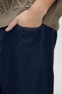 Best Sale boohooMAN Baggy Rigid Jean indigo