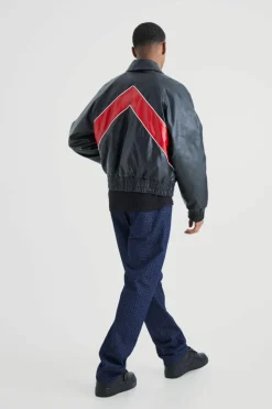 Cheap boohoo Baseball Denim Shirt and Jeans Set dark blue