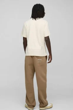 Best Sale boohooMAN Basic Crew Neck T Shirt beige