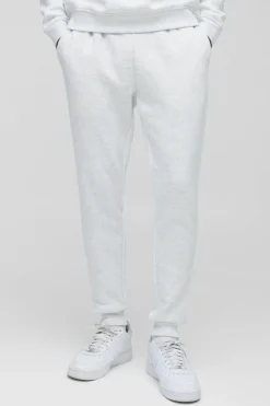 Outlet boohooMAN Basic Skinny Fit Jogger grey marl