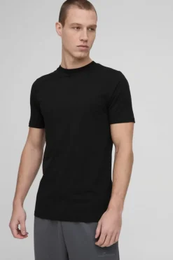 Cheap boohooMAN Basic Slim Fit Crew Neck T-Shirt black