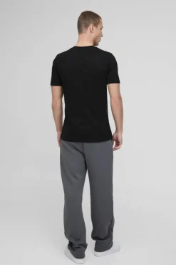 Cheap boohooMAN Basic Slim Fit Crew Neck T-Shirt black