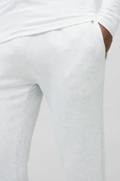 Cheap boohooMAN Basic Super Skinny Fit Jogger grey marl
