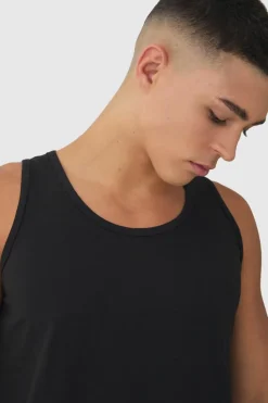 Sale boohooMAN Basic Vest black