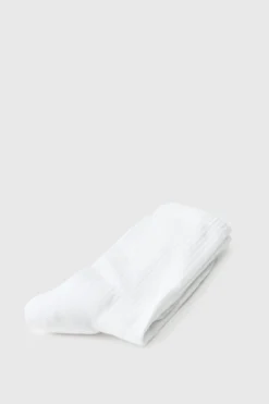 Sale boohooMAN Be Mine Jacquard Socks white