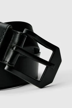 Fashion boohooMAN Formal Belt black