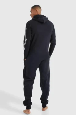 Best boohooMAN Skeleton Onesie black