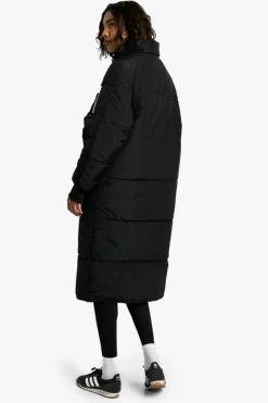 Cheap boohoo Tall Longline Padded Coat black