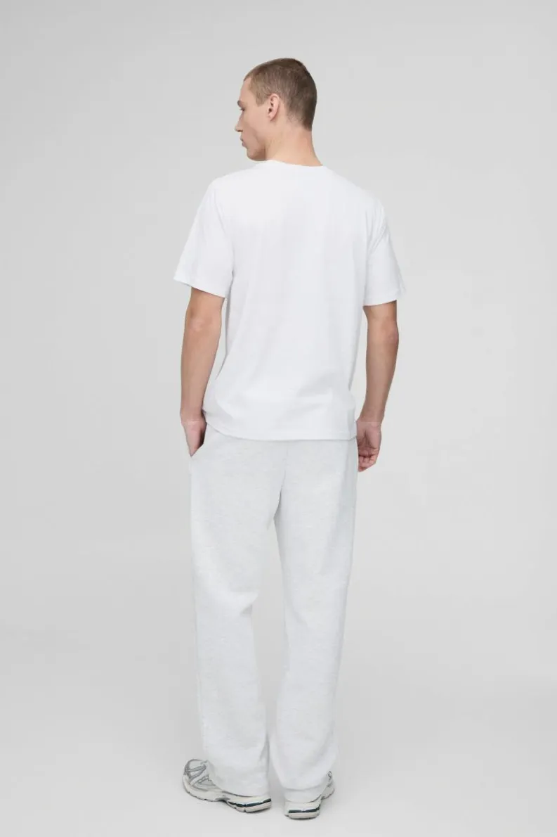 Best Sale boohooMAN Bm Signature Embroidered Crew Neck T-shirt white