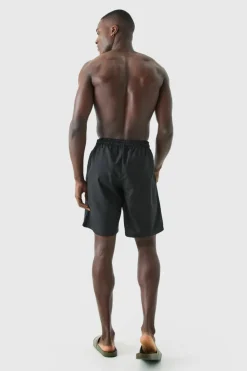 Clearance boohooMAN Board Ripstop Swim Short black
