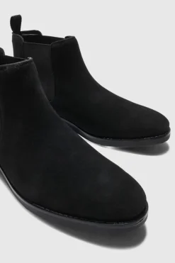 Store boohooMAN Chelsea Boot black