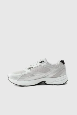 Cheap boohooMAN Chunky Mesh Trainer grey