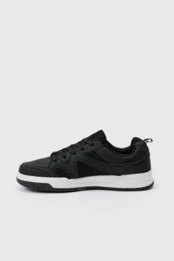 Cheap boohooMAN Chunky Trainers In black