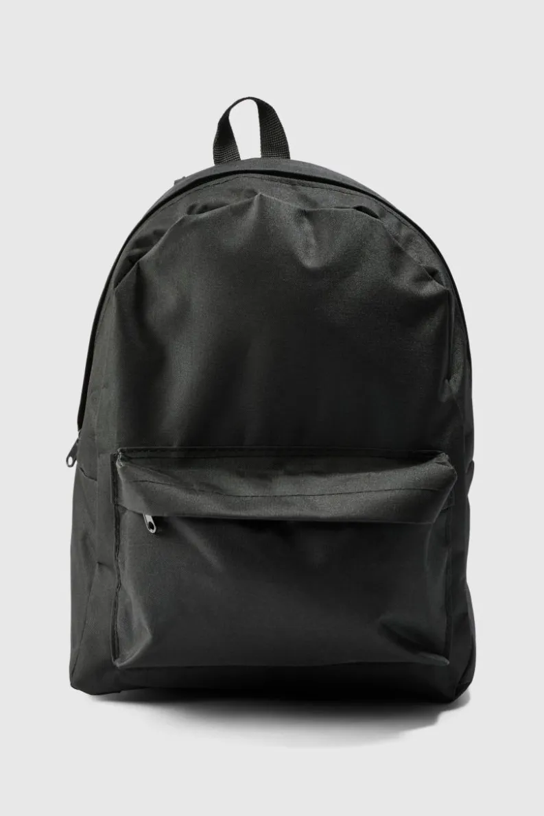 New boohooMAN Classic Rucksack In black