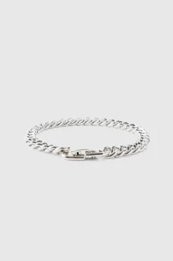 Clearance boohooMAN Cuban Chunky Chain Bracelet In silver