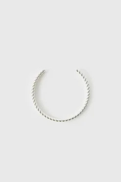 Sale boohooMAN Cuff Layered Bracelet silver
