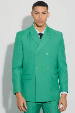 Outlet boohoo Double Breasted Suit mint