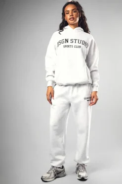Hot boohoo Dsgn Studio Applique Tracksuit Set black