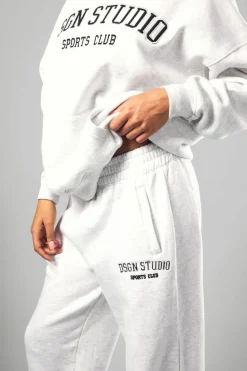 Hot boohoo Dsgn Studio Applique Tracksuit Set black