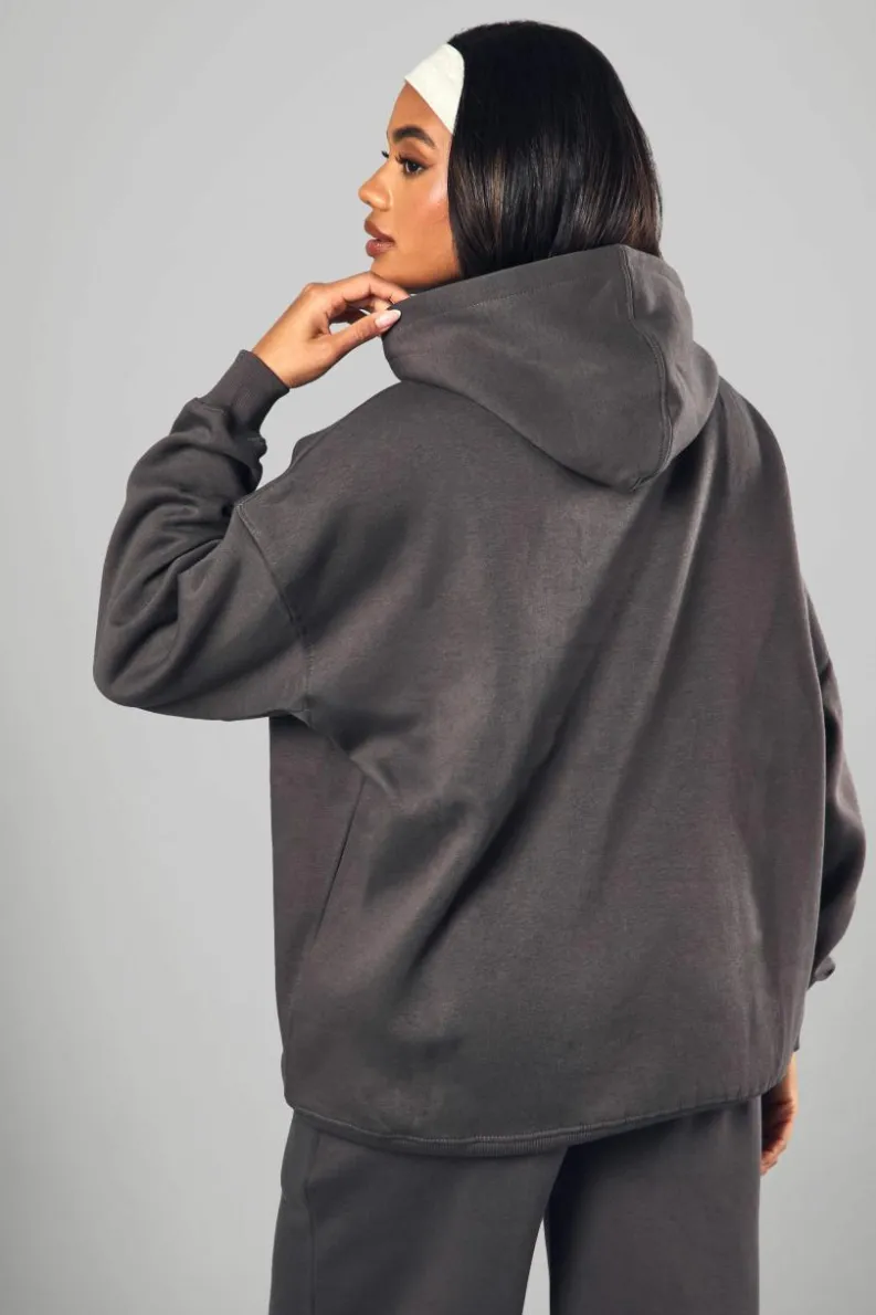 Best Sale boohoo Dsgn Studio Applique Tracksuit Set charcoal