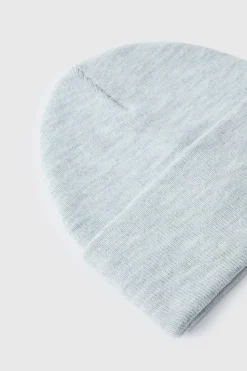 Cheap boohooMAN Essential Beanie In grey