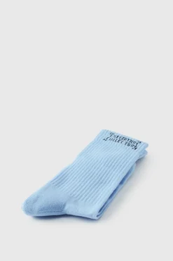 Cheap boohooMAN Expedition Collection Socks In blue