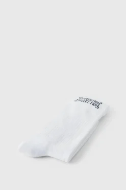 Outlet boohooMAN Expedition Collection Socks In white