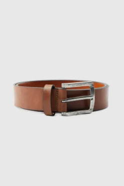 Best Sale boohooMAN Faux Leather Belt tan
