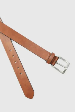 Best Sale boohooMAN Faux Leather Belt tan