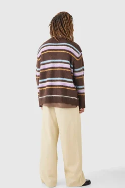 Clearance boohooMAN Fixed Waist Super Wide Leg Chino With Charm stone