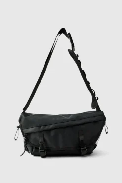 Outlet boohooMAN Fold Over Cross Body Bag black