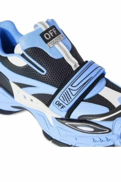 New Off-White Glove Slip Light Sneakers Blue