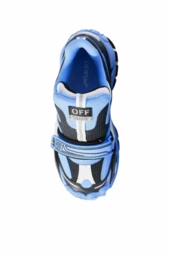 New Off-White Glove Slip Light Sneakers Blue