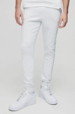 Best Sale boohooMAN 330GSM Basic Skinny Fit Jogger ash grey