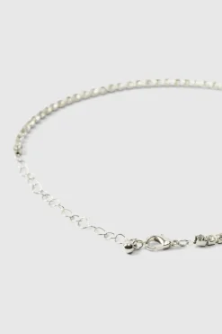 Cheap boohooMAN Heart Pendant Necklace In silver