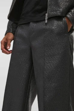 Outlet boohoo Heavyweight Regular Brushed Texture Set slate blue