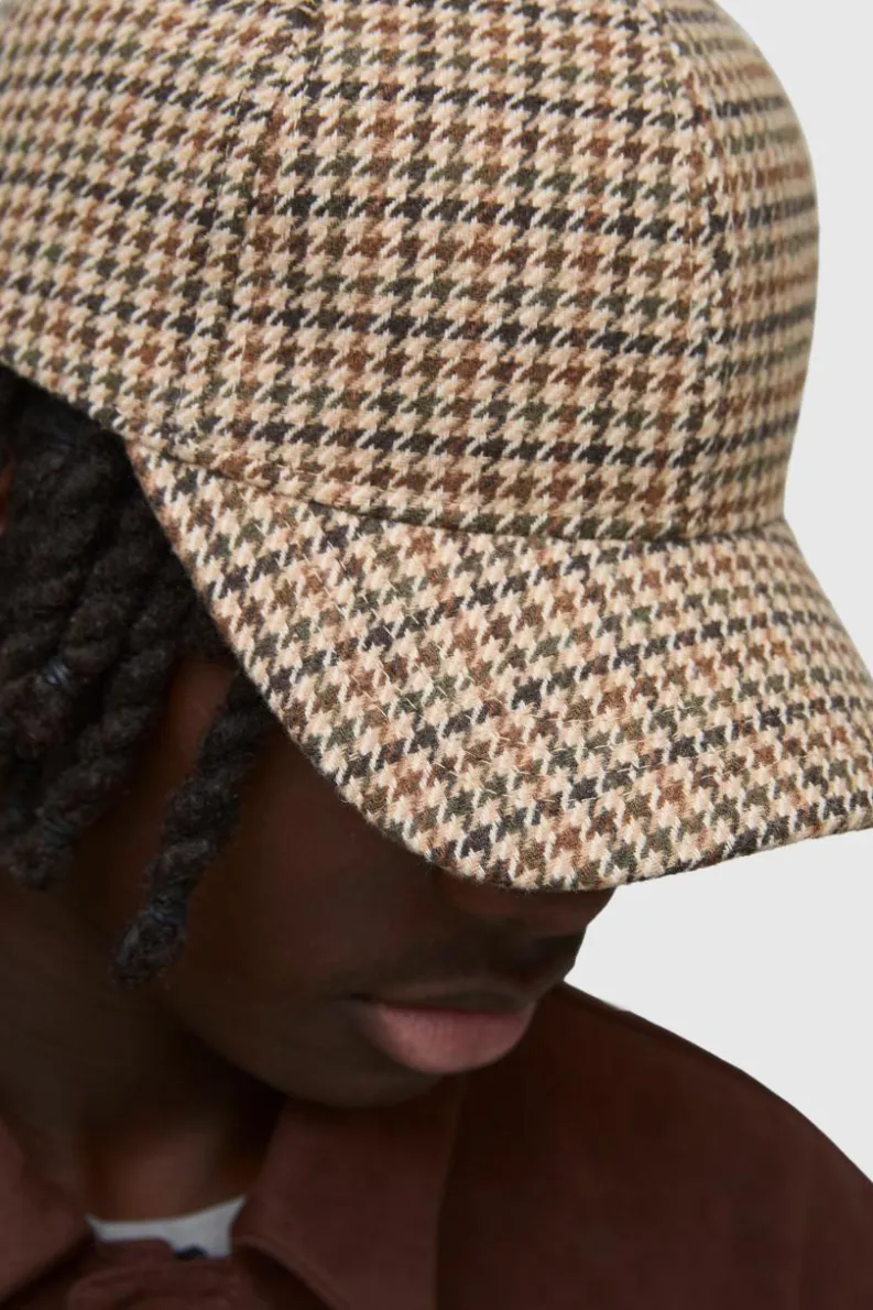 Store boohooMAN Herringbone Cap brown