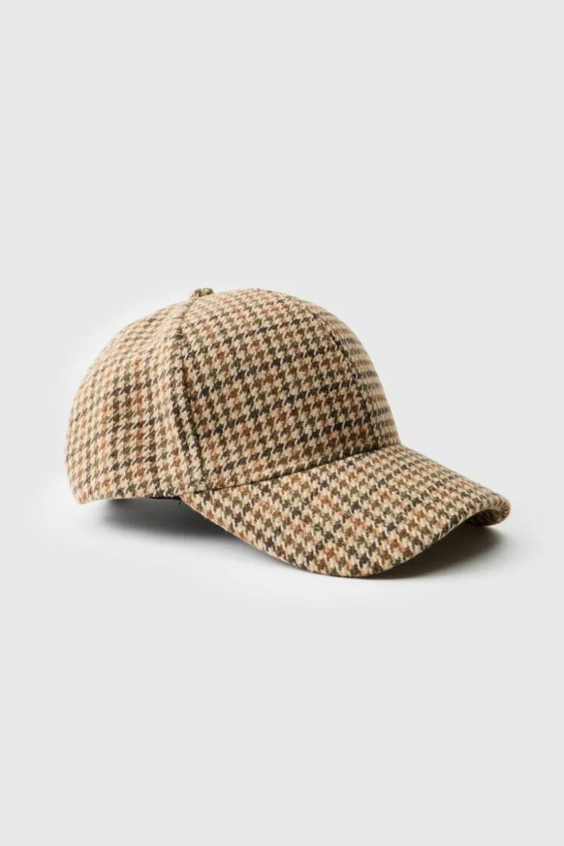 Store boohooMAN Herringbone Cap brown