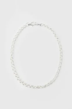 Online boohooMAN Jean Chain With Clips silver