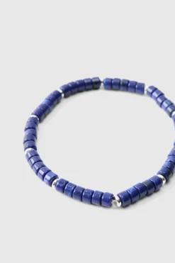 Cheap boohooMAN Layered Rope Bracelet silver