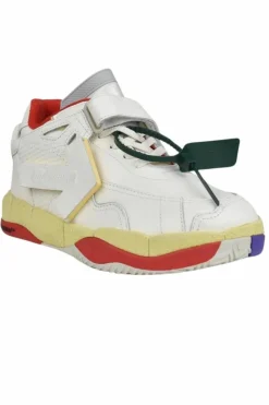 Outlet Off-White Low Top Puzzle Couture Sneakers White