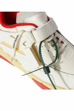 Outlet Off-White Low Top Puzzle Couture Sneakers White