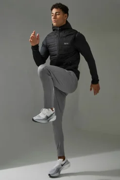 Sale boohooMAN Man Active Body Warmer black