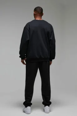 Flash Sale boohooMAN Man Active Bronx Gym Lift Club Oversized Jogger black